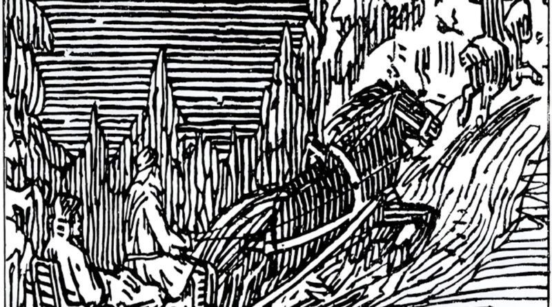 Hedmark - Deer Cross The River